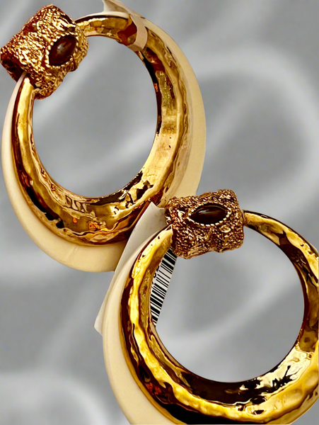 Gas Bijoux Meknes Collection Hoop Earrings