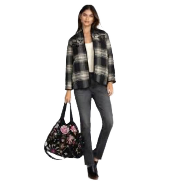 Bolso tote y bandolera de terciopelo Johnny Was Celestin