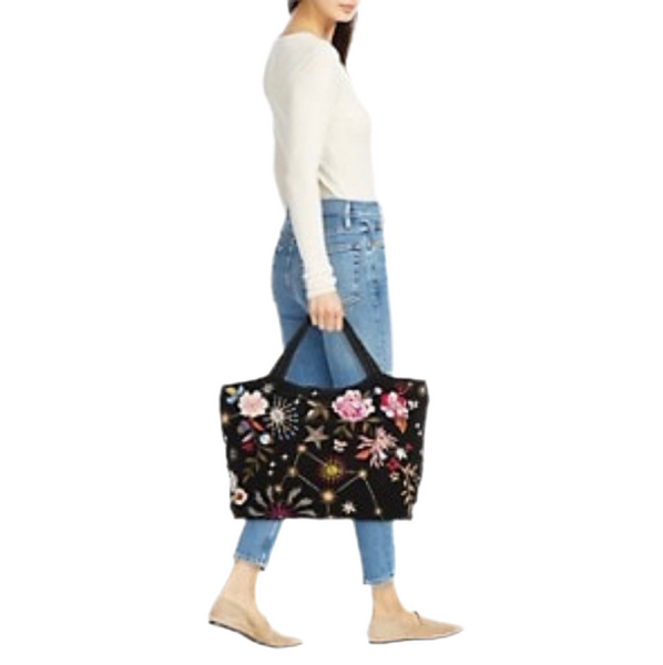 Bolso tote y bandolera de terciopelo Johnny Was Celestin