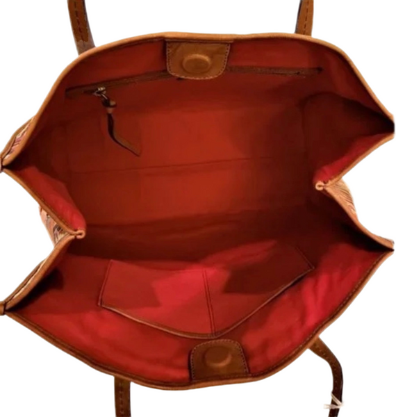 Johnny Was Grace icónico bolso tote de patchwork