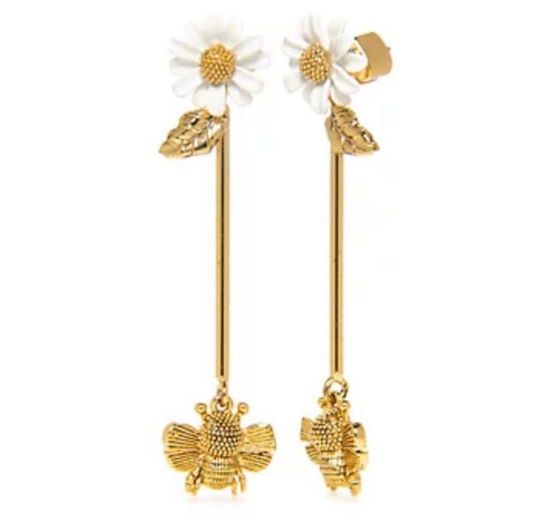 Kate Spade 'All Abuzz' Bee Stud Earrings