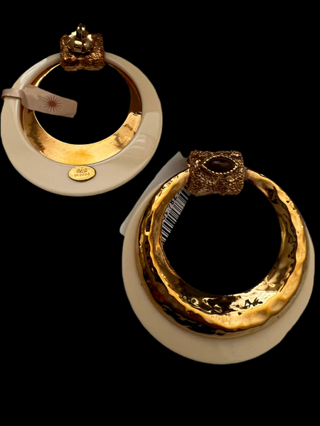 Gas Bijoux Meknes Collection Hoop Earrings