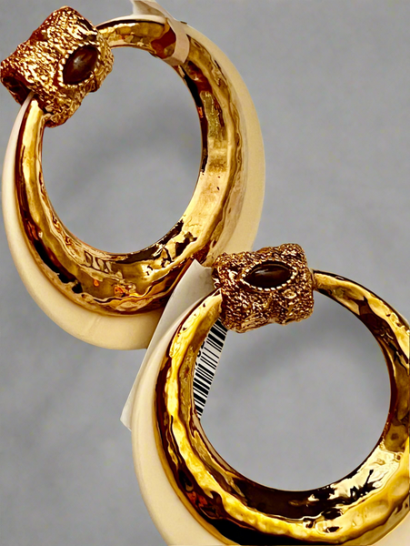 Gas Bijoux Meknes Collection Hoop Earrings