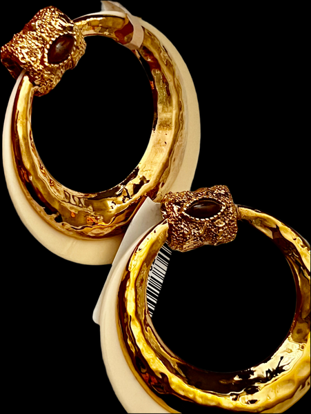 Gas Bijoux Meknes Collection Hoop Earrings