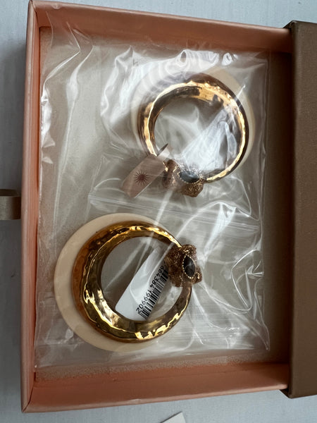 Gas Bijoux Meknes Collection Hoop Earrings