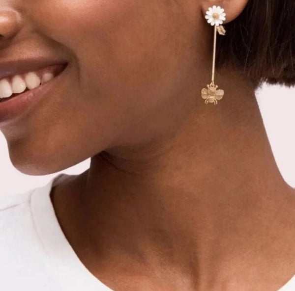 Kate Spade 'All Abuzz' Bee Stud Earrings