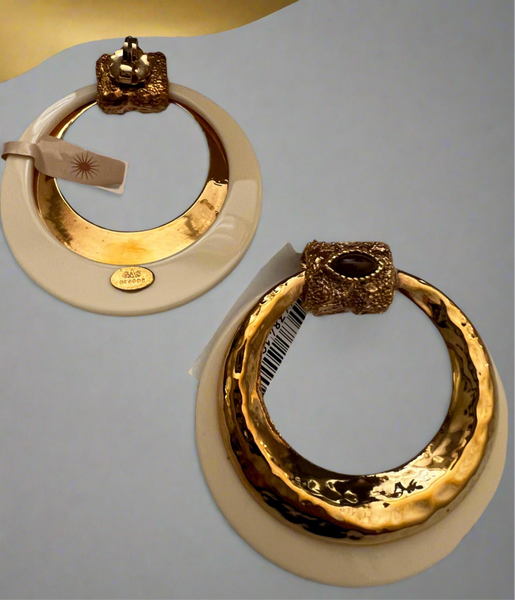 Gas Bijoux Meknes Collection Hoop Earrings