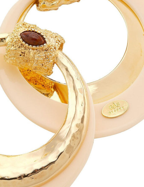 Gas Bijoux Meknes Collection Hoop Earrings
