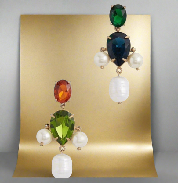 Tory Burch Multicolor Earrings Drop Chandelier