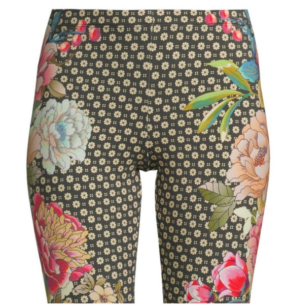 Johnny Was Fagan Floral Leggings Medium