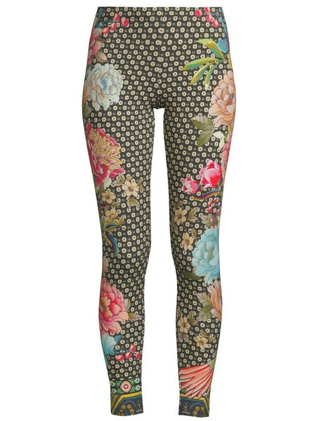 Johnny Was Fagan Floral Leggings Medium