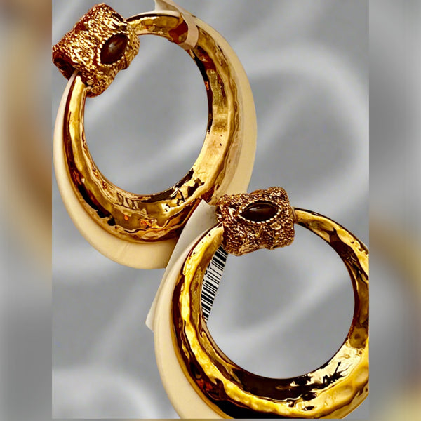 Gas Bijoux Meknes Collection Hoop Earrings