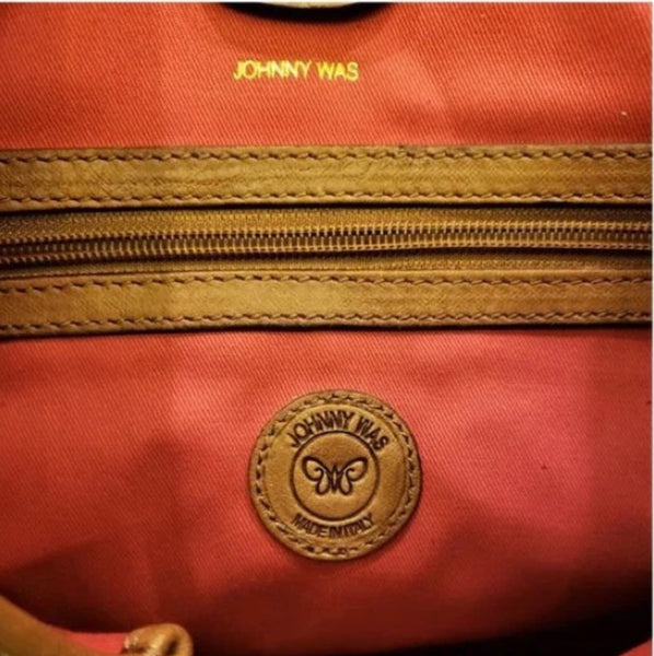 Johnny Was Grace icónico bolso tote de patchwork