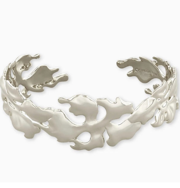 Kendra Scott Savannah Cuff Bracelet In Silver