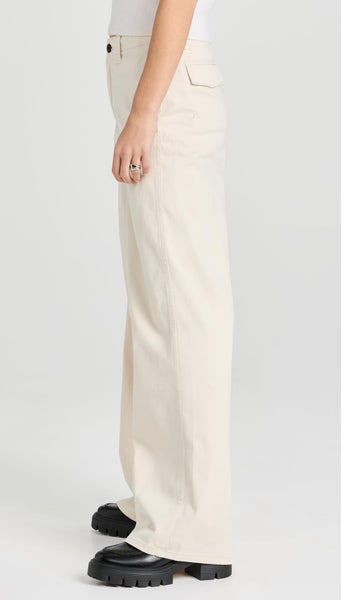 Rag & Bone Sofie Wide Leg Chino Pants Color Turtledove Size 16