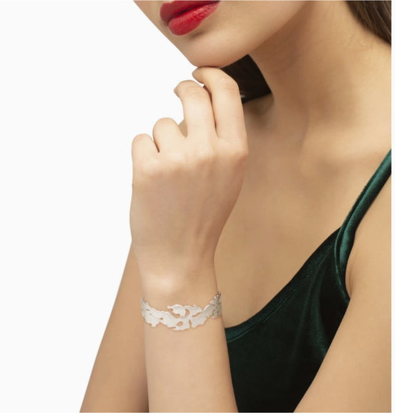 Kendra Scott Savannah Cuff Bracelet In Silver