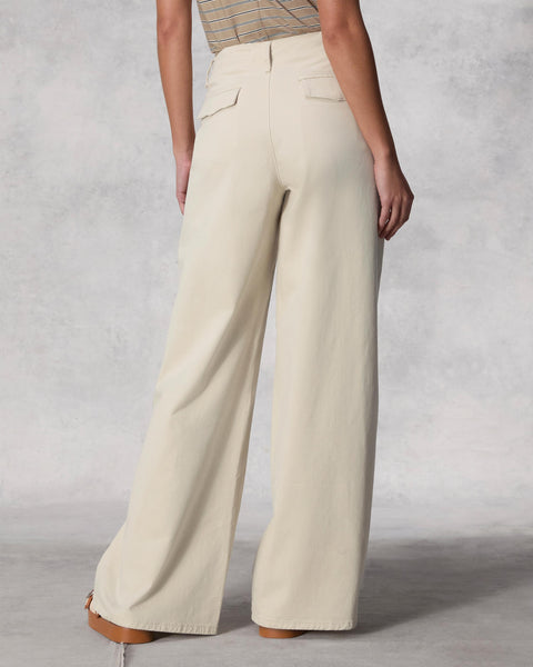 Rag & Bone Sofie Wide Leg Chino Pants Color Turtledove Size 16