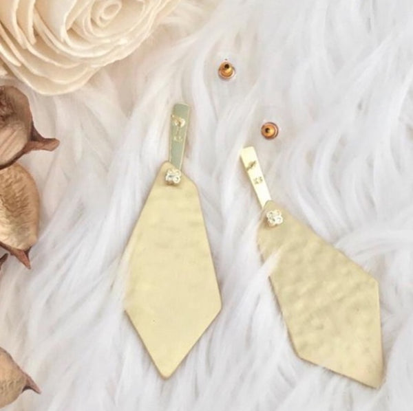 Kendra Scott Gia Drop Earrings in Gold Plated Earrings