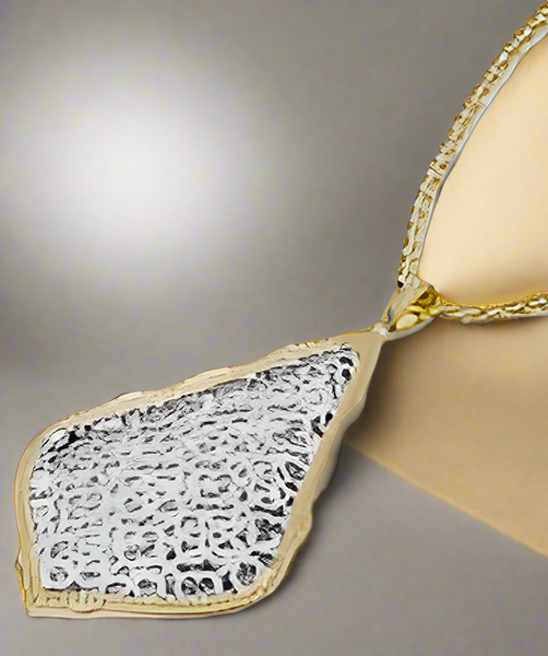 Kendra Scott Aiden Gold And Silver Filigree Long Necklace