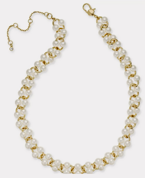 Kate Spade New York White Multi Nouveau Pearls Necklace