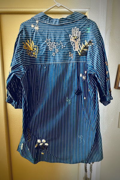 Johnny Was Sezane Weekend Oversized Tunic Size Large