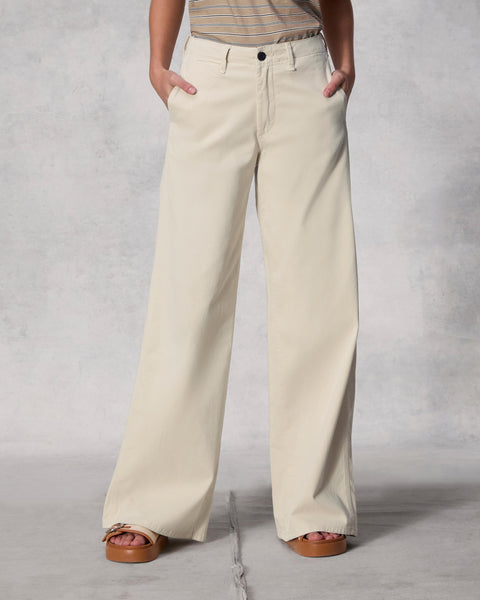 Rag & Bone Sofie Wide Leg Chino Pants Color Turtledove Size 16