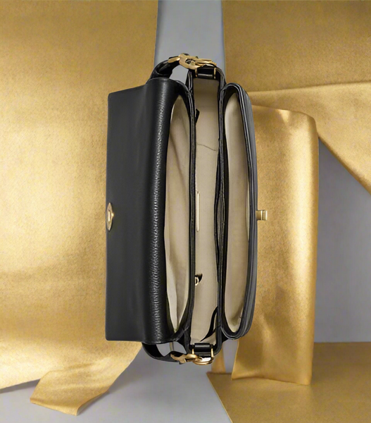 Tory Burch Kira Mixed Materials Embellished Shoulder Bag Limited Edition