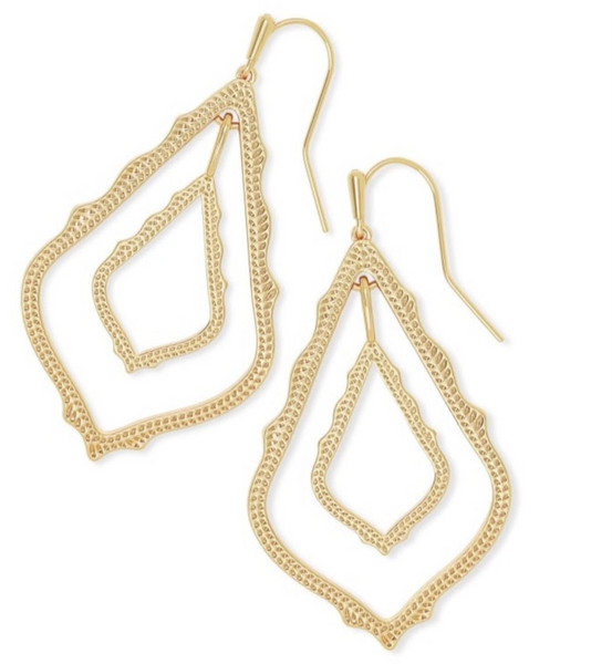 Kendra Scott Simon Gold Drop Earrings