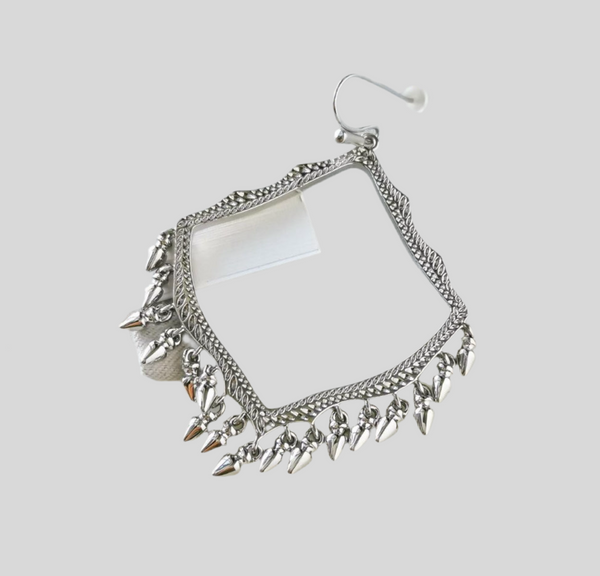 Kendra Scott The Lacy Drop Earrings in Silver Plated