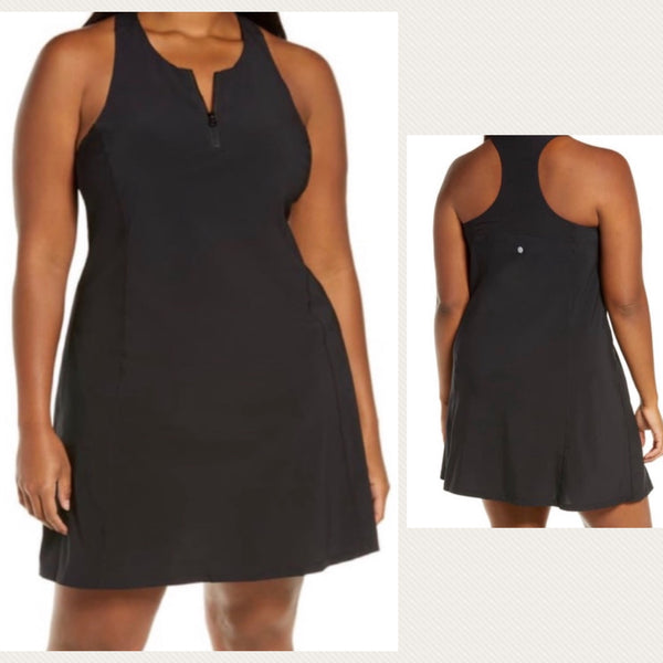 Zella Sexy Sun’s Out Exercise Dress with Built-In Bra Size 3X ( 22-24 )