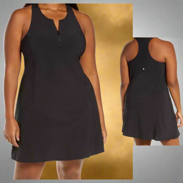 Zella Sexy Sun’s Out Exercise Dress with Built-In Bra Size 3X ( 22-24 )