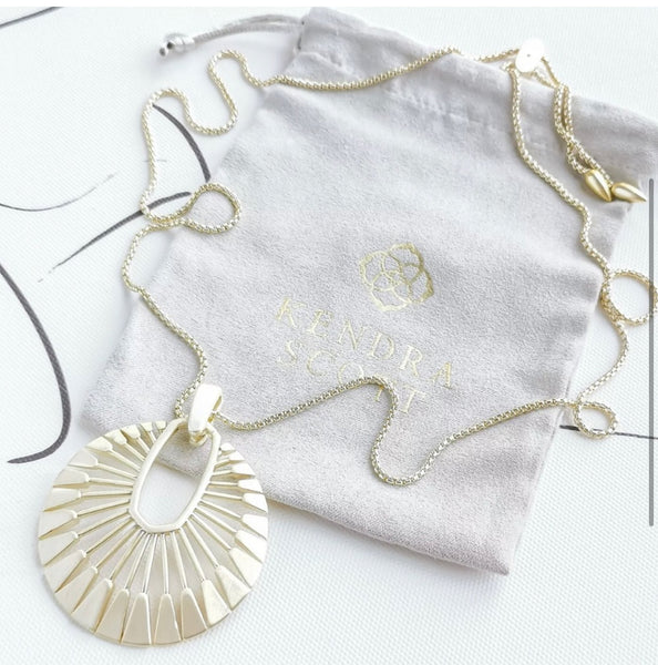 Kendra Scott The Deanne Necklace in Gold