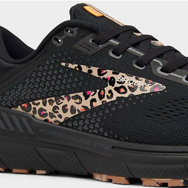 Brooks Adrenaline GTS 22 Black/Ebony/Citrus Women's Shoes Sneakers SIZE: 12 B Medium