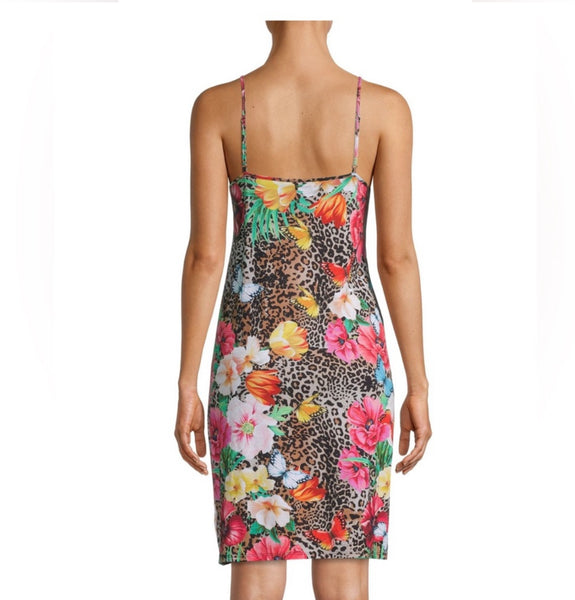 Johnny Was Sandra Cotton Blend Slip Dress Small