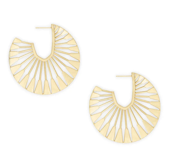 Kendra Scott The Deanne Earrings in Gold