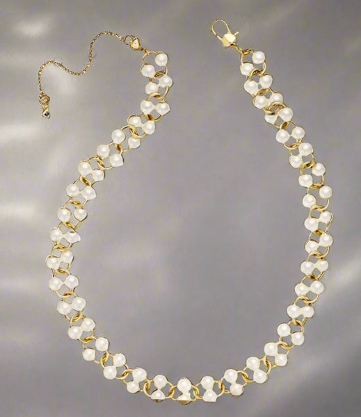 Kate Spade New York White Multi Nouveau Pearls Necklace