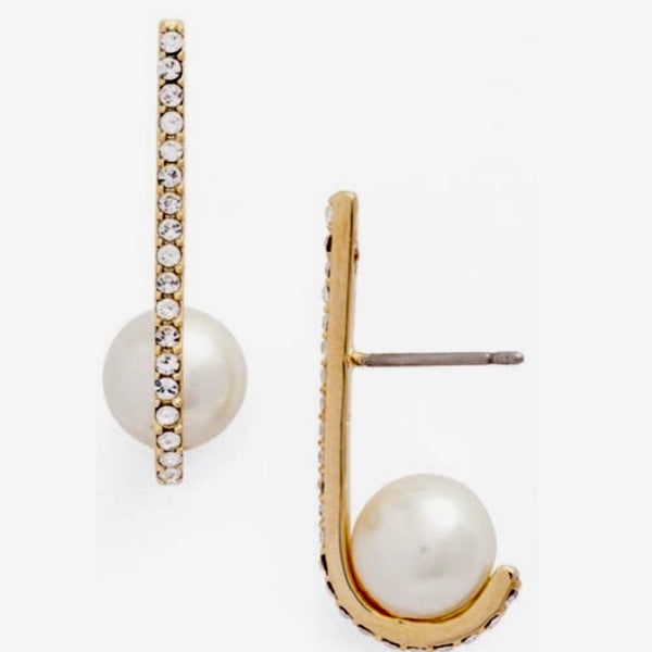 Kate Spade Imitation Pearl Drop Earrings