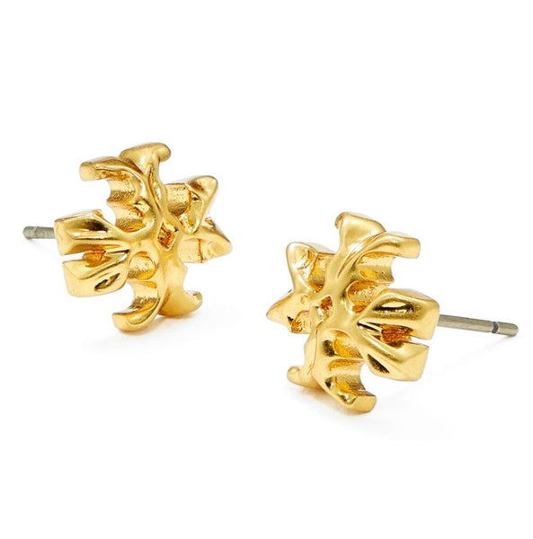 Tory Burch Roxanne Double Logo Stud Earrings