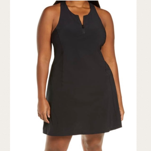 Zella Sexy Sun’s Out Exercise Dress with Built-In Bra Size 3X ( 22-24 )